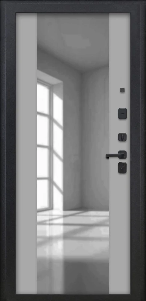 Входная дверь ДвериПРО Д-68 ФЛЗ-1 Шарли светлый DPRO226522 внутренняя сторона