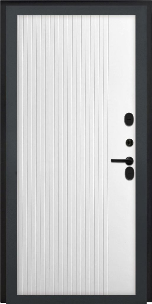 Входная дверь ДвериПРО L-43 ФЛ-790 Velutto Bianco DPRO191201 внутренняя сторона
